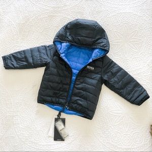 NWT Hugo BOSS Reversible Coat